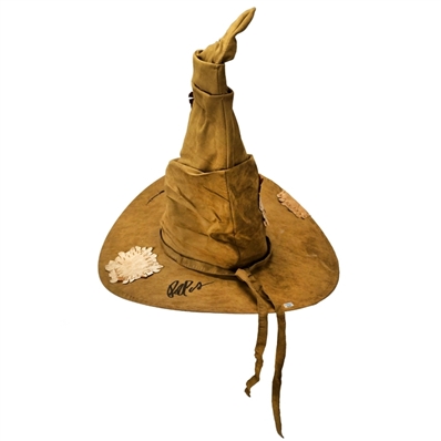 Robert Pattinson Autographed Harry Potter Sorting Hat Authentic Prop Replica