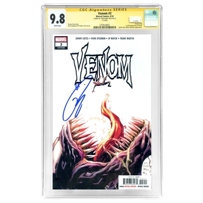Tom Hardy Autographed 2018 Venom #3 CGC SS 9.8