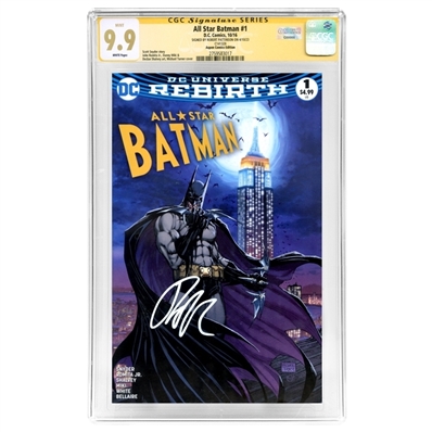 Robert Pattinson Autographed 2016 All Star Batman #1 Aspen Variant CGC SS 9.9
