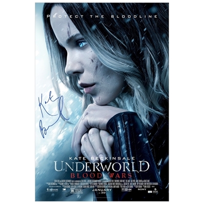 Kate Beckinsale Autographed 2016 Underworld Blood Wars Original 27x40 Double-Sided Movie Poster A