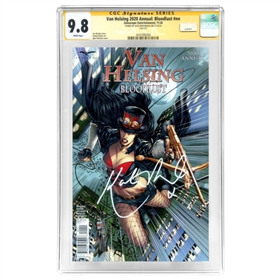 Kate Beckinsale Autographed 2020 Van Helsing 2020 Annual: Bloodlust #nn CGC SS 9.8