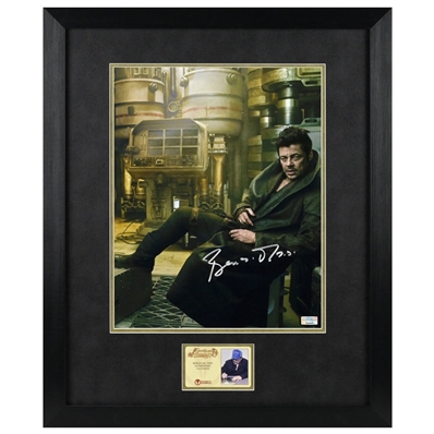 Benicio Del Toro Autographed 2017 Star Wars: The Last Jedi 11x14 Framed Photo