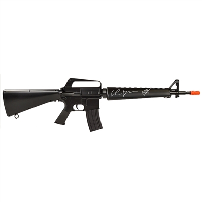 Willem Dafoe, Charlie Sheen Autographed Platoon 16-A2 Air-Soft Rifle
