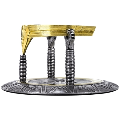 Gal Gadot Autographed Factory Entertainment Wonder Woman Prop Replica Tiara with Inscription