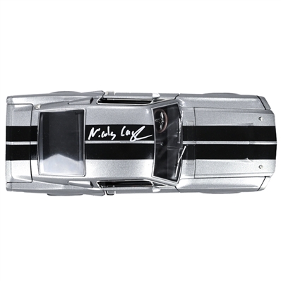 Nicolas Cage Autographed Greenlight 1967 Ford Mustang Eleanor Gone In 60 Seconds 1/18 Scale Die-Cast Car