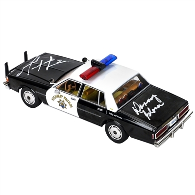 Mel Gibson, Danny Glover Autographed Greenlight 1989 Chevrolet Caprice California Police 1:18 Die-Cast Car