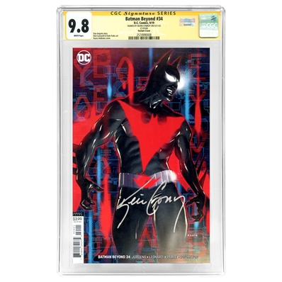 Kevin Conroy Autographed 2019 Batman Beyond #34 CGC SS 9.8