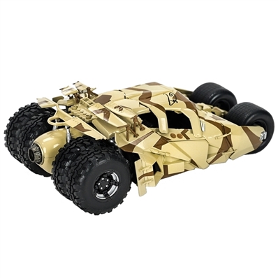 Tom Hardy Autographed 2012 The Dark Knight Rises 1:18 Scale Die-Cast Batmobile Camouflage Tumbler