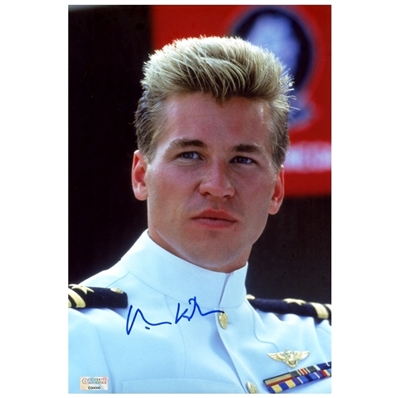Val Kilmer Autographed Top Gun Iceman 8x12 Scene Photo