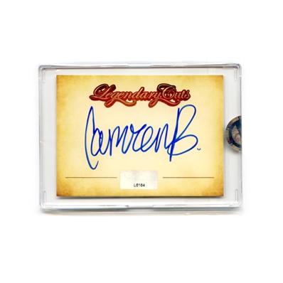 Camren Bicondova Autographed Legendary Cuts Signature Card