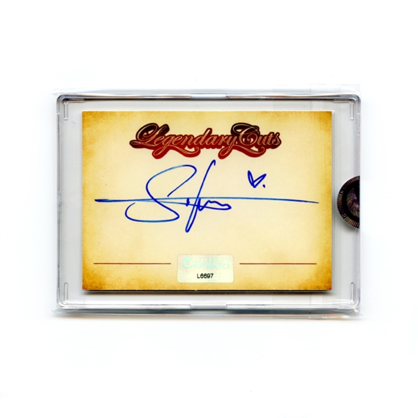 Sasha Calle Autographed Legendary Cuts Signature Card