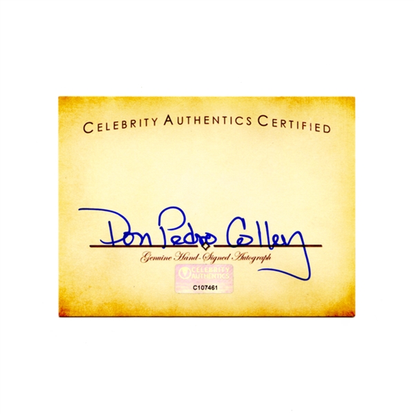 Don Pedro Colley Autographed Legendary Cuts Signature Card