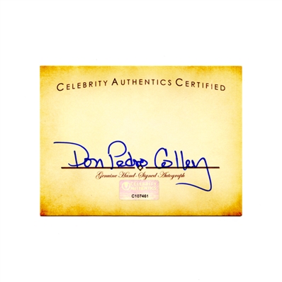 Don Pedro Colley Autographed Legendary Cuts Signature Card