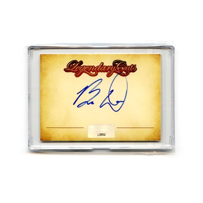 Brett Dalton Autographed Legendary Cuts Signature Card