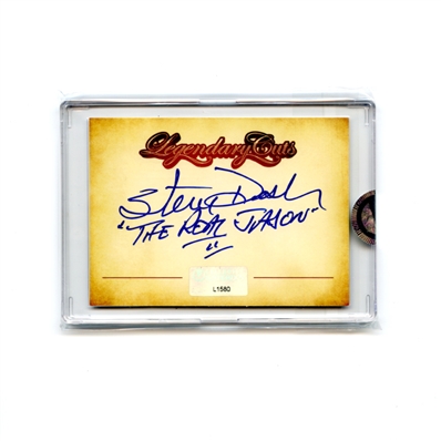 Steve Dash Autographed Legendary Cuts Signature Card