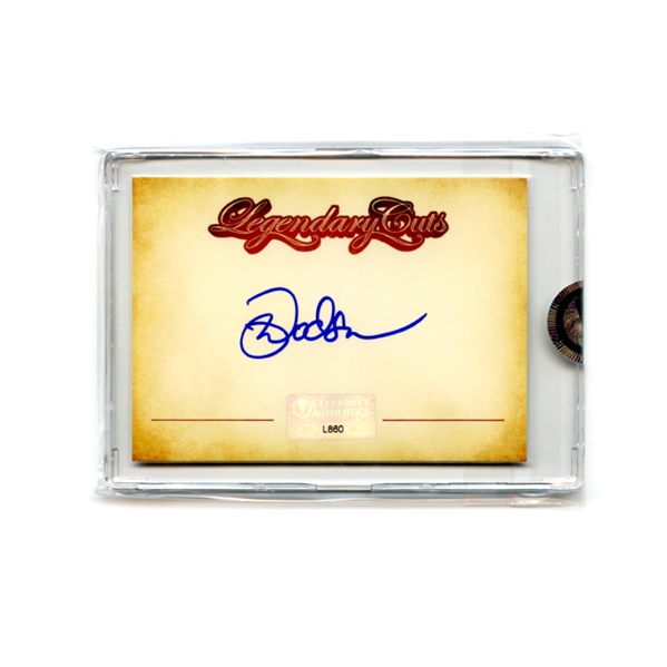 Mark Dodson Autographed Legendary Cuts Signature Card