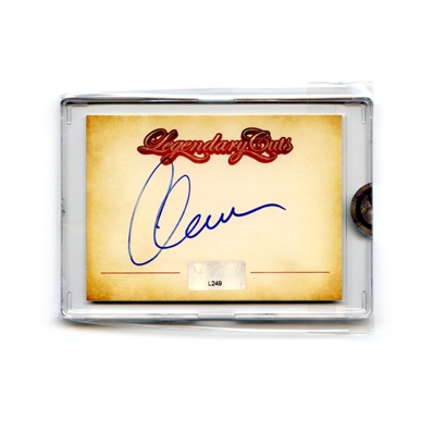 Chris Evans Autographed Legendary Cuts Signature Card