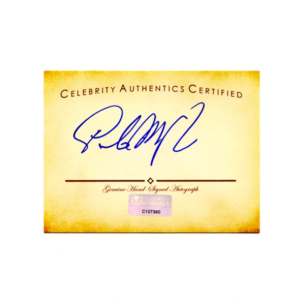Paul Michael Glaser Autographed Legendary Cuts Signature Card