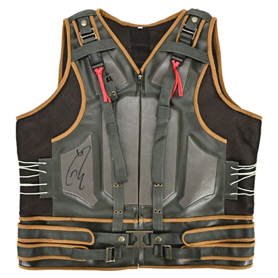 Tom Hardy Autographed Batman The Dark Knight Rises Bane Tactical Vest