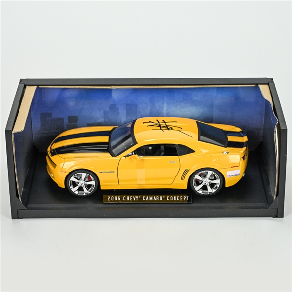 Shia LaBeouf Autographed Transformers 2006 Camaro 1:18 Scale Bumblebee Die-Cast Car 
