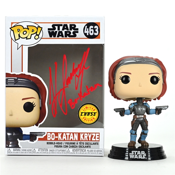 Katee Sackhoff Autographed Star Wars Bo-Katan Kryze #463 POP! Vinyl Chase Figure