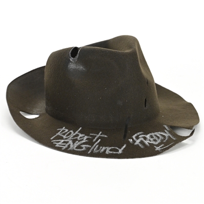 Robert Englund Autographed A Nightmare on Elm Street Freddy Fedora