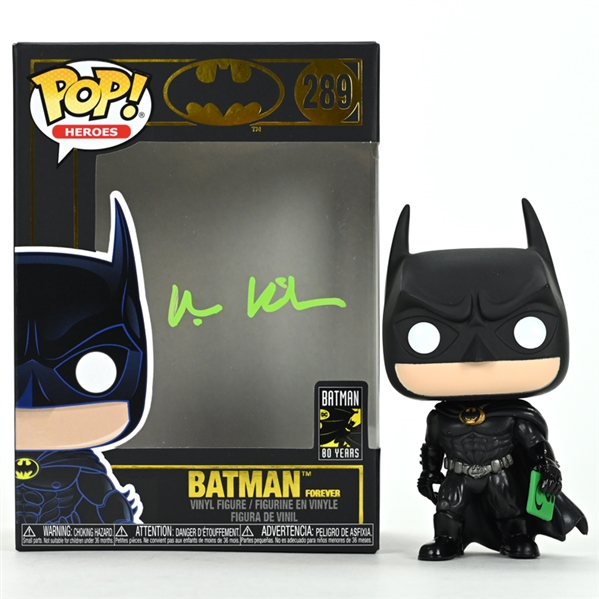 Val Kilmer Autographed Batman Forever 80th Anniversary POP! Vinyl #289