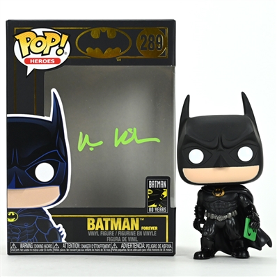 Val Kilmer Autographed Batman Forever 80th Anniversary POP! Vinyl #289