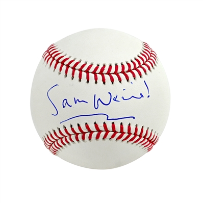 Sam Neill Autographed Rawlings Official MLB Baseball