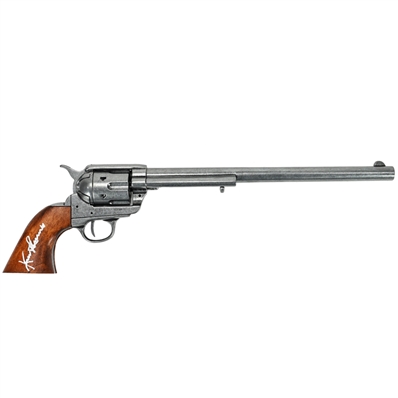 Kurt Russell Autographed Tombstone Wyatt Earp Colt Buntline Special Replica Gun
