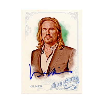 Val Kilmer Autographed 2015 Topps Allen & Ginter Card #328