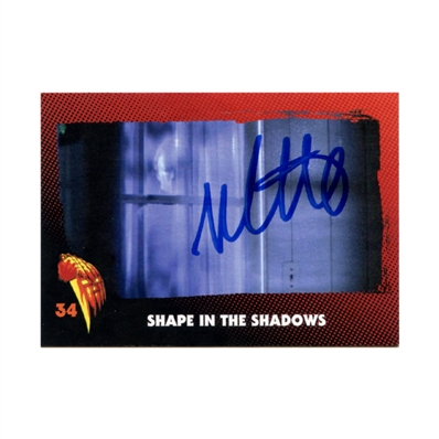 Nick Castle Autographed 2024 Fright Rags Halloween Shape in the Shadows #34 Card