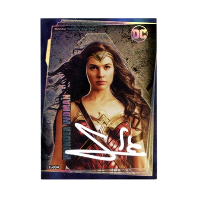 Gal Gadot Autographed 2022 DCEU Wonder Woman 1984 #F-004 Card