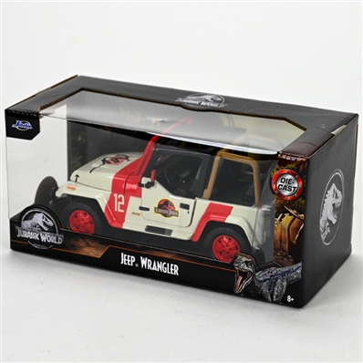 Sam Neill, Jeff Goldblum Autographed Jurassic Park 1:24 Scale Die-Cast Jeep Wrangler