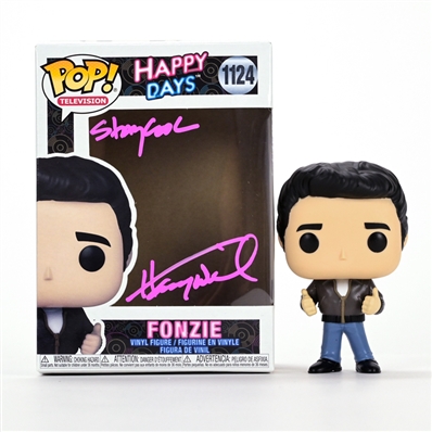Henry Winkler Autographed Happy Days Fonzie POP! Vinyl Figure #1124 with Inscription