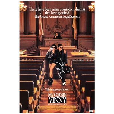 Joe Pesci Autographed 1992 My Cousin Vinny 16x24 Movie Poster