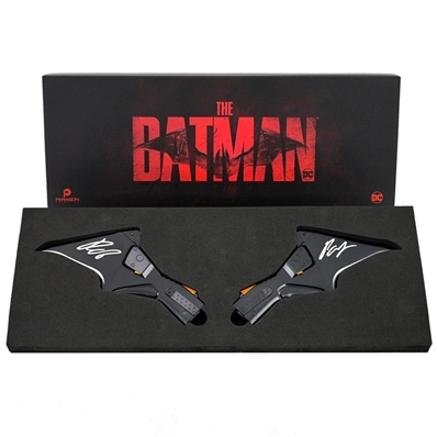 Robert Pattinson Autographed Paragon The Batman The Glyph Batarang Limited Edition Prop Replica