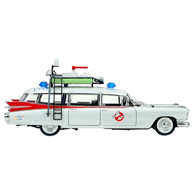 Sigourney Weaver Autographed Ghostbusters 1959 Cadillac Ambulance Ecto-1 1:18 Scale Die-Cast Car