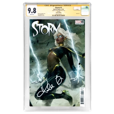 Halle Berry Autographed 2024 Storm #1 Jeehyung Lee Variant Cover CGC SS 9.8