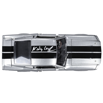 Nicolas Cage Autographed Greenlight 1967 Ford Mustang Eleanor Gone In 60 Seconds 1/18 Scale Die-Cast Car