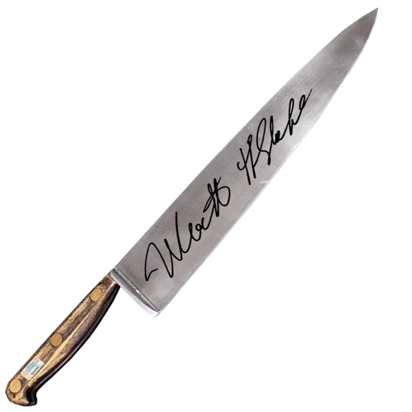 Nick Castle Autographed 1978 Halloween Prop Replica Butcher Knife