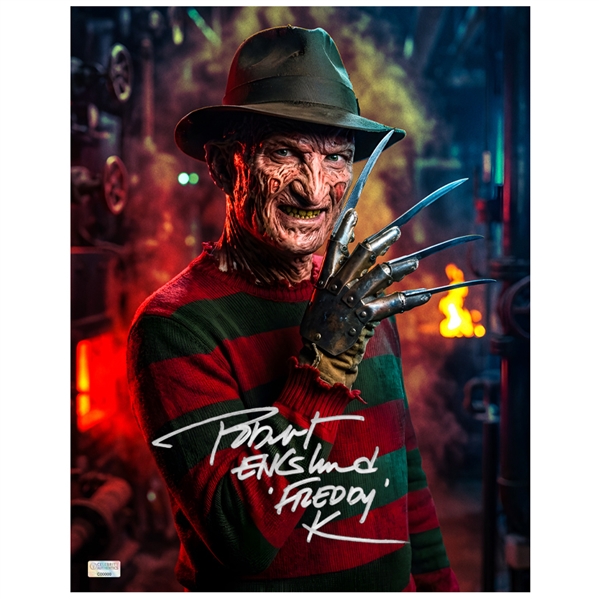 Robert Englund Autographed Nightmare on Elm Street Freddy Krueger 11x14 Photo