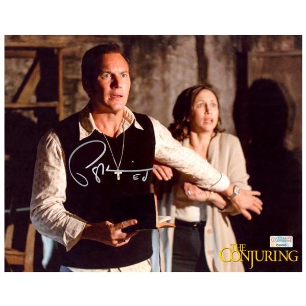Patrick Wilson Autographed 2013 The Conjuring Exorcism 8x10 Scene Photo