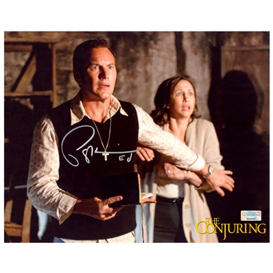 Patrick Wilson Autographed 2013 The Conjuring Exorcism 8x10 Scene Photo