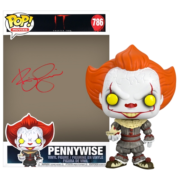Bill Skarsgård Autographed IT Pennywise #786 Special 10" POP Vinyl Figure