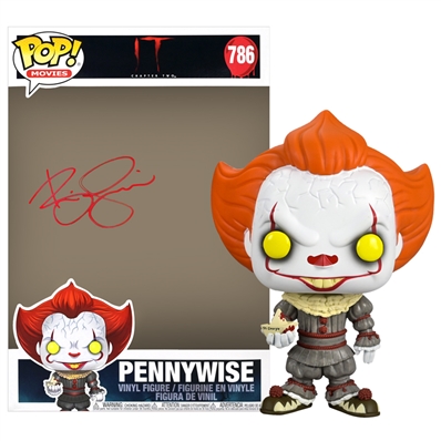 Bill Skarsgård Autographed IT Pennywise #786 Special 10" POP Vinyl Figure