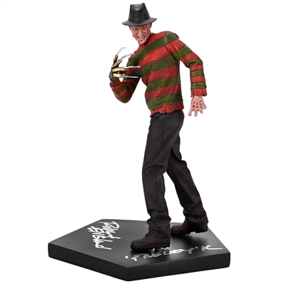 Robert Englund Autographed A Nightmare on Elm Street Iron Studios Freddy Krueger 1/10 Scale Art Statue