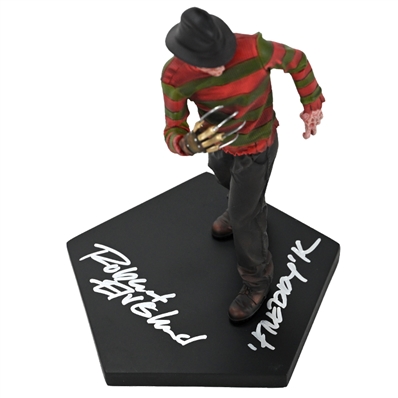 Robert Englund Autographed A Nightmare on Elm Street Iron Studios Freddy Krueger 1/10 Scale Art Statue