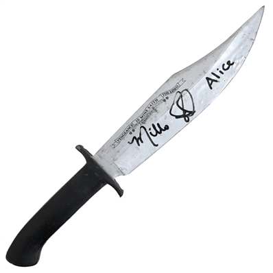 Milla Jovovich 2016 Resident Evil The Final Chapter Screen Used Alice Stunt Knife