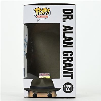 Sam Neill Autographed Jurassic World Dr. Alan Grant POP! Vinyl Figure #1221 Walmart Exclusive